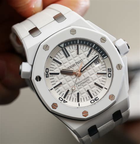 audemars piguet royal oak white ceramic price|audemars piguet royal oak automatic.